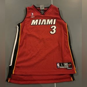 Dwyane Wade - Miami Heat - Kids Jersey - Size Large +2 Length